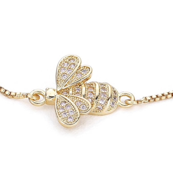 Crystal Bumble Bee Bracelet - Picture 11 of 16